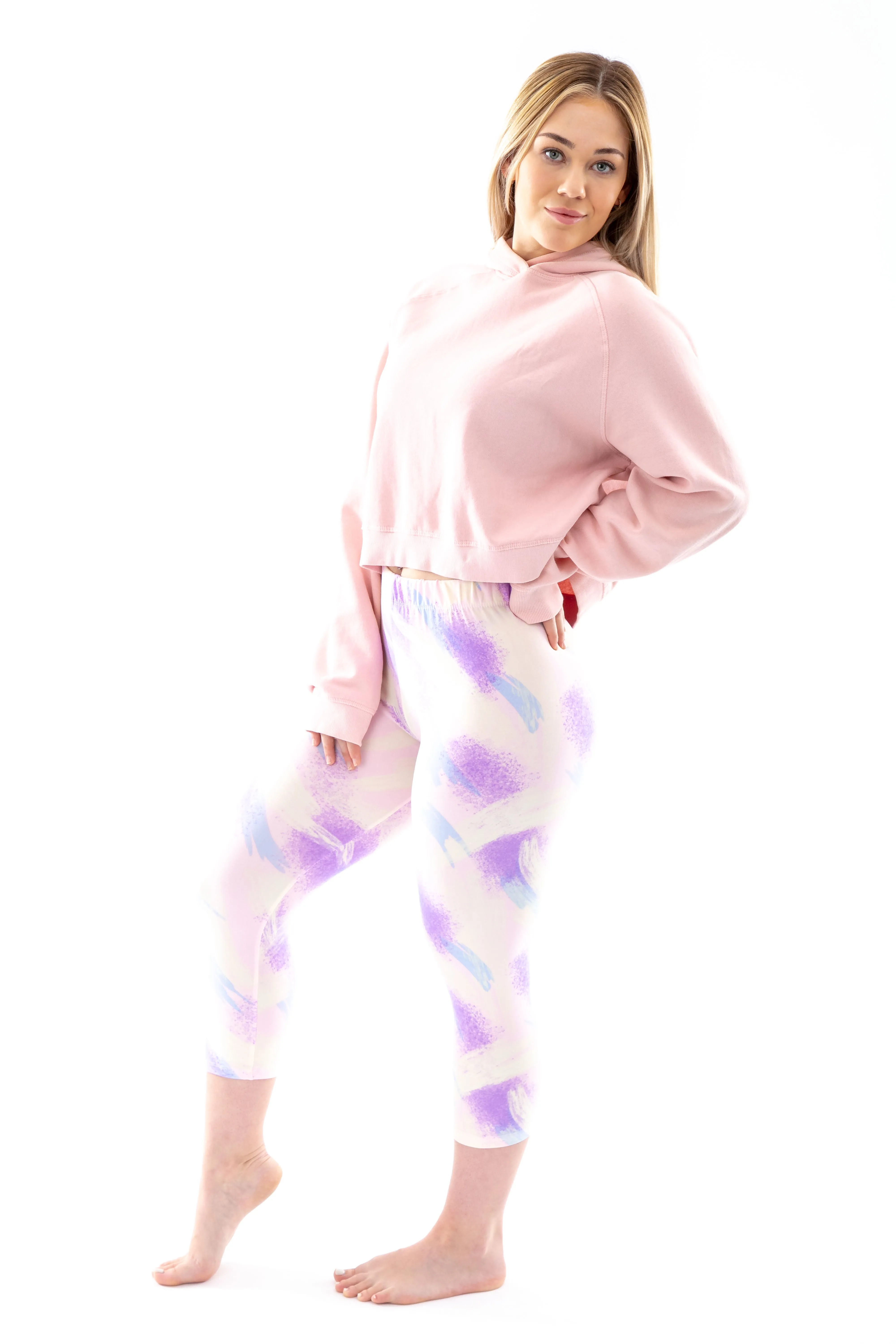 Lovely Strokes - Capris sold by Just Cozy product image thumbnail 5