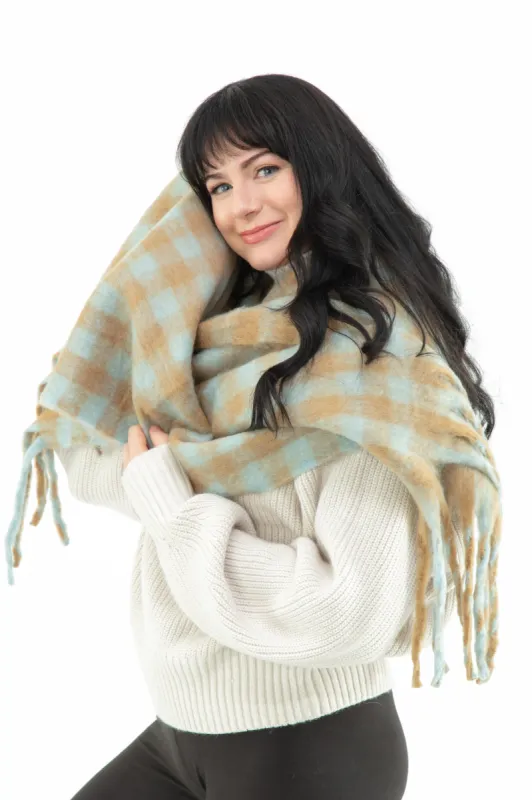 Laura - Bouclé Scarf sold by Just Cozy