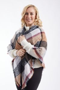 Eloisa - Blanket Scarf sold by Just Cozy