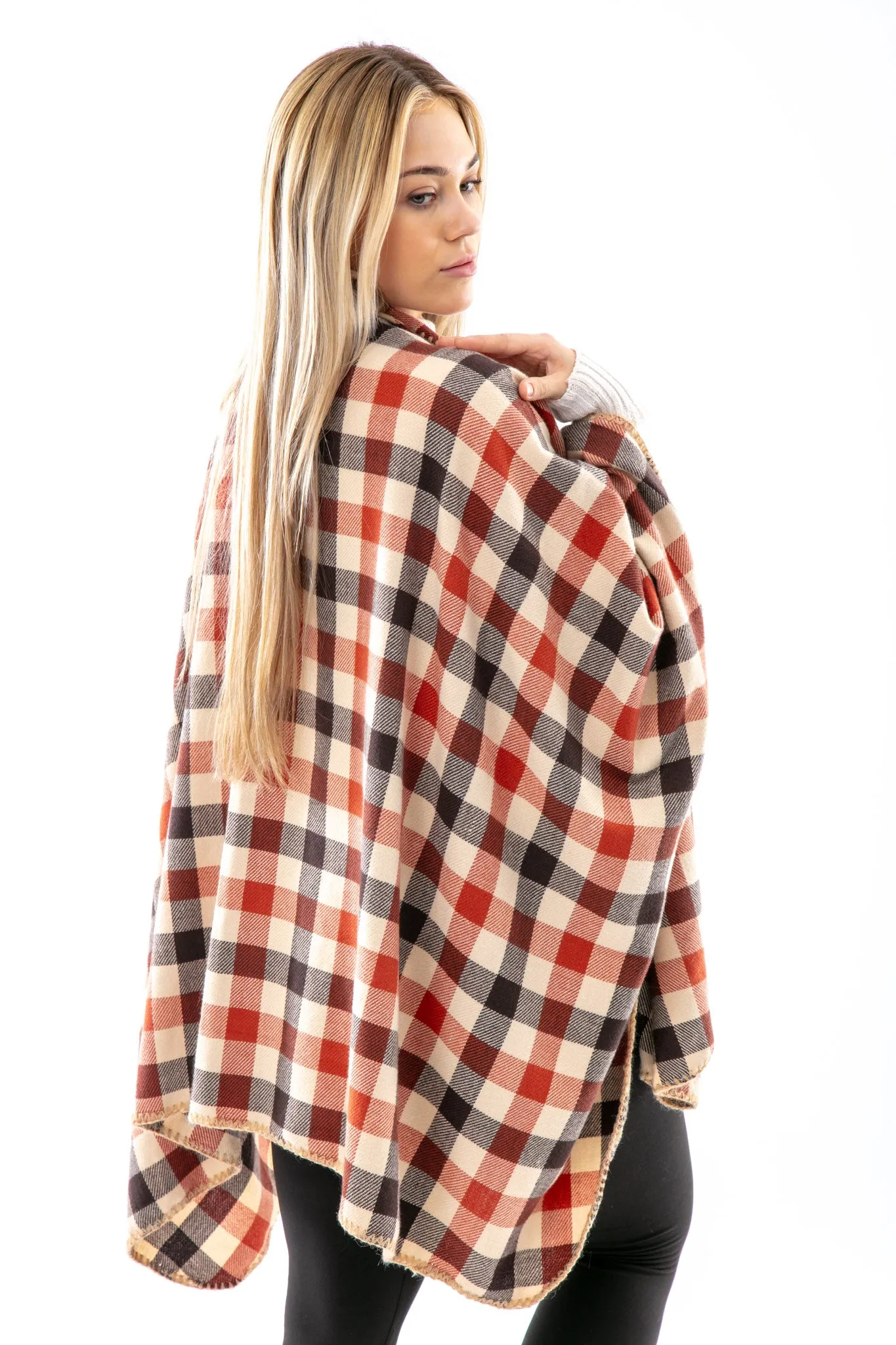 Antonella - Poncho Scarf sold by Just Cozy product image thumbnail 4