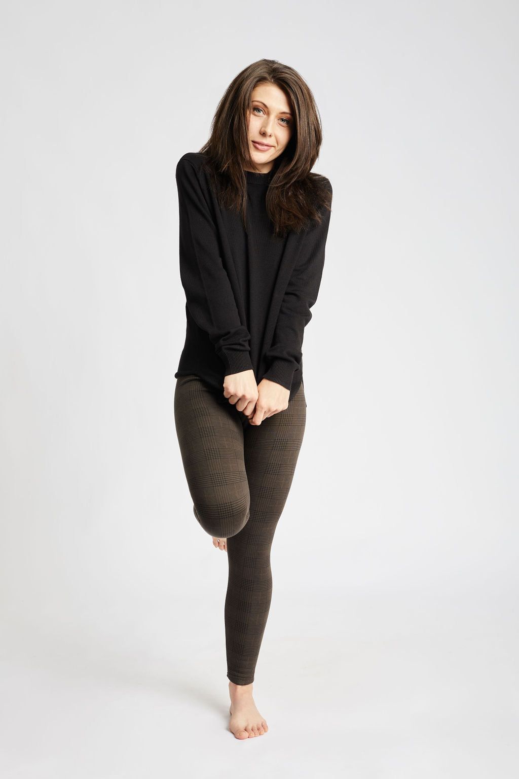 Brown Checkers - Cozy Lined sold by Just Cozy product image thumbnail 2