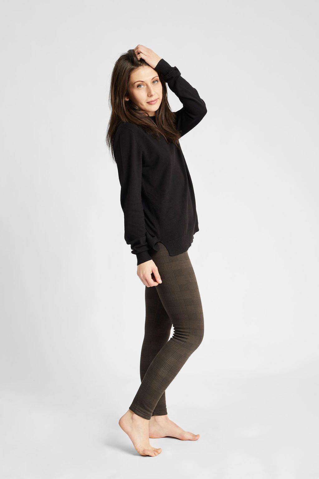 Brown Checkers - Cozy Lined sold by Just Cozy product image thumbnail 5