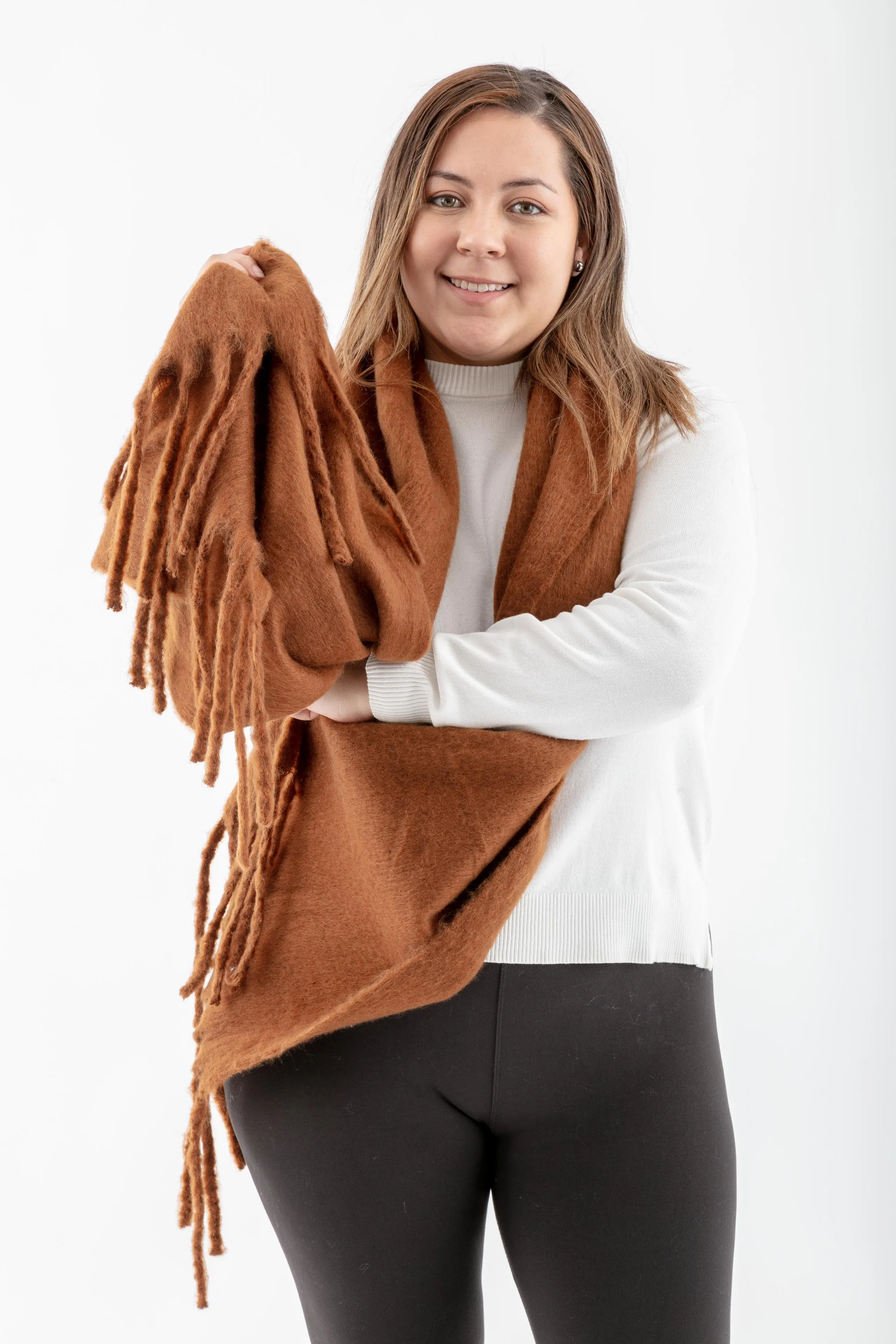 Zuri - Bouclé Scarf sold by Just Cozy product image thumbnail 2