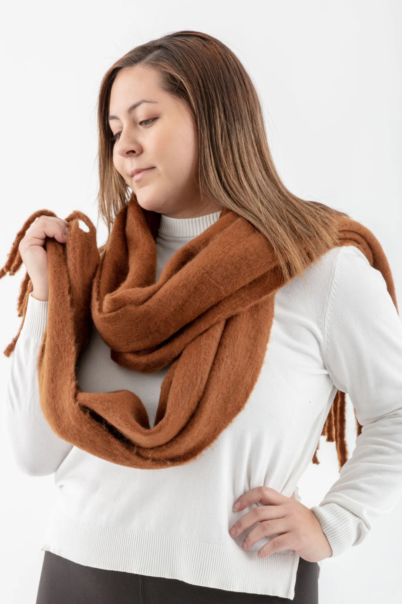 Zuri - Bouclé Scarf sold by Just Cozy