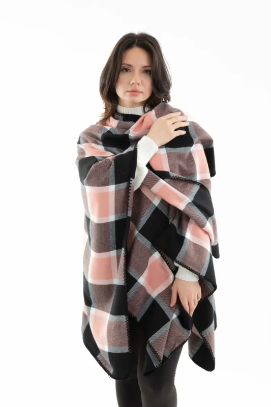 Callie - Poncho Scarf sold by Just Cozy