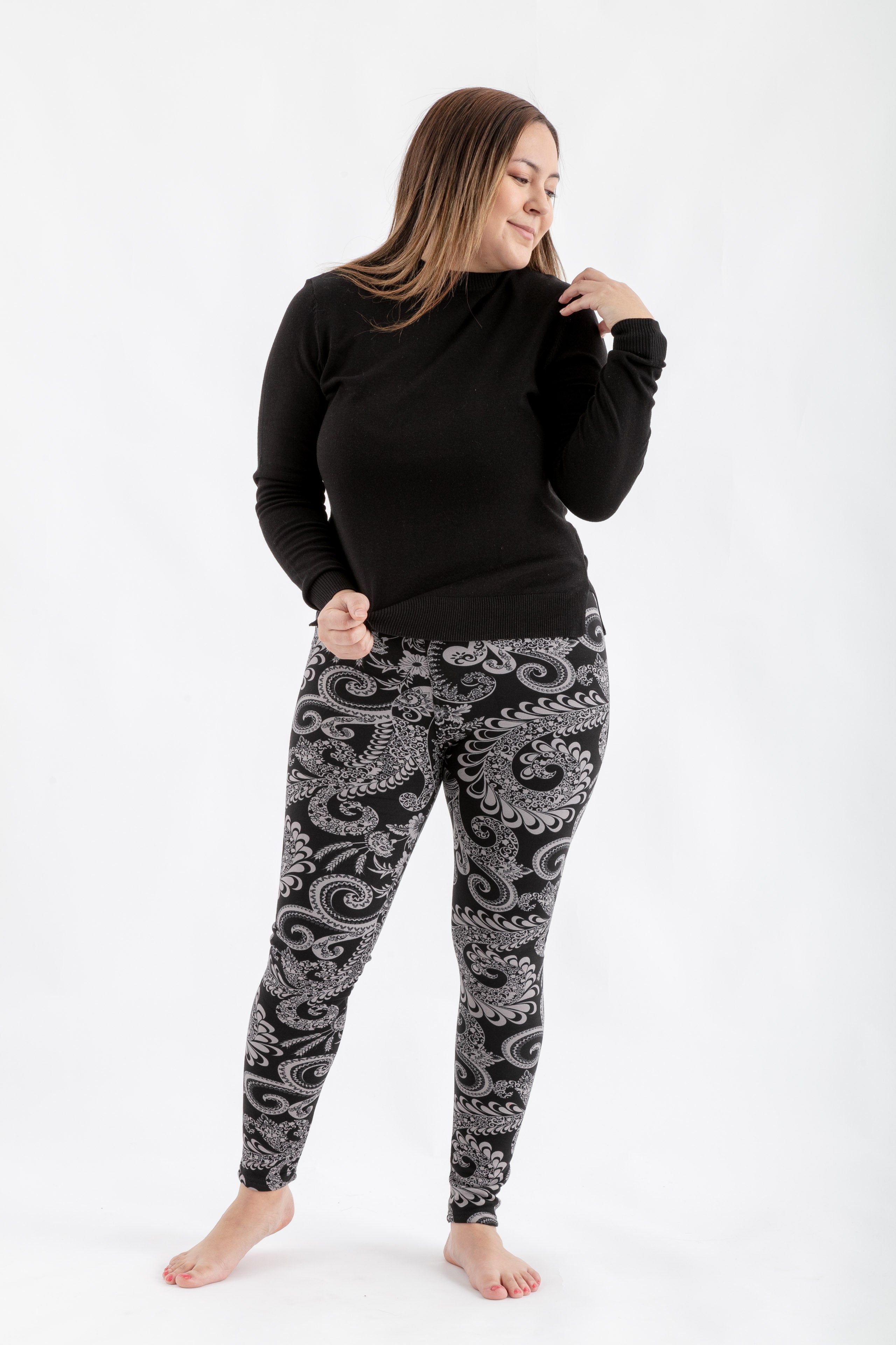 Gray Damask - Cozy Lined sold by Just Cozy product image thumbnail 2