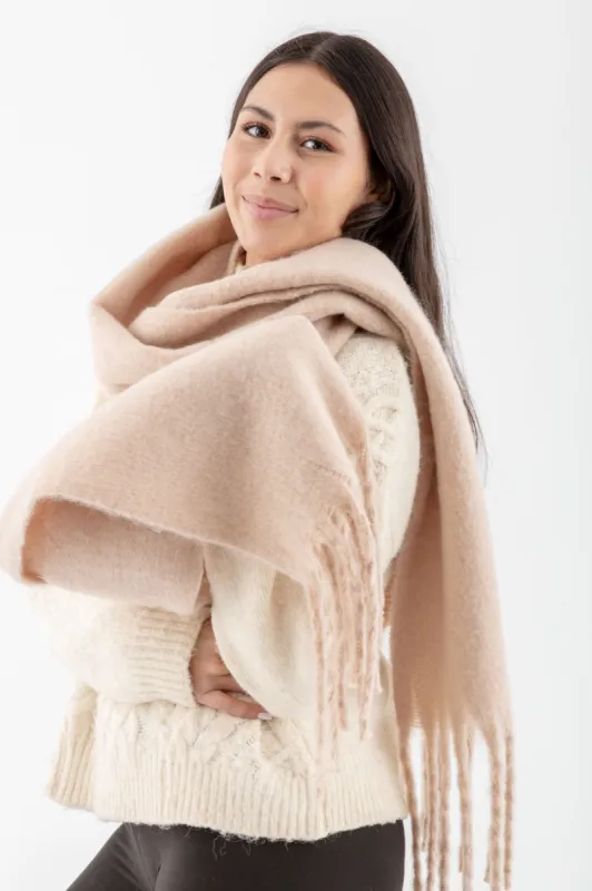 Laia - Bouclé Scarf sold by Just Cozy