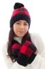Black & Red - Cozy Lined Mittens sold by Just Cozy