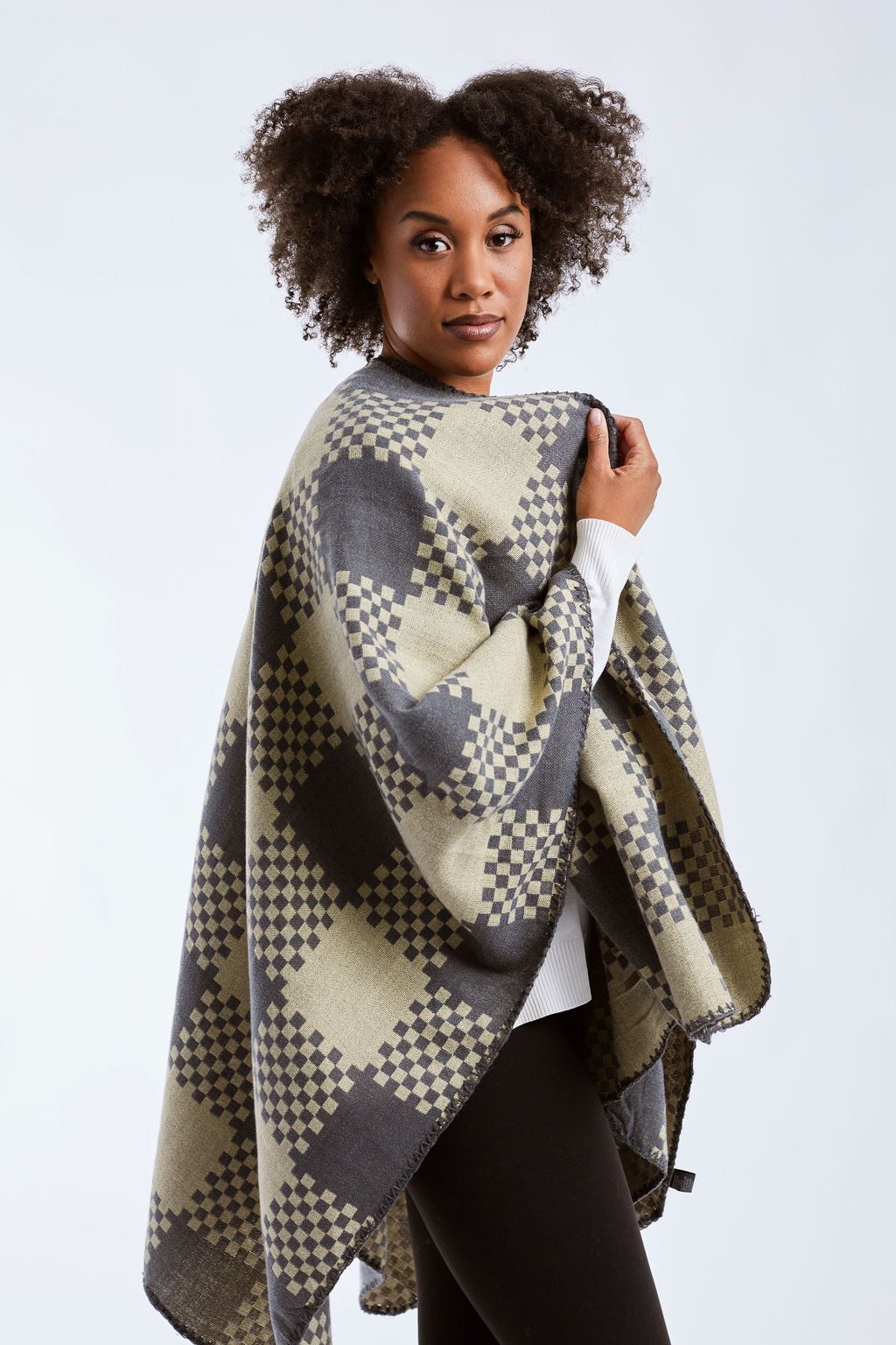 Querina - Poncho Scarf sold by Just Cozy product image thumbnail 2