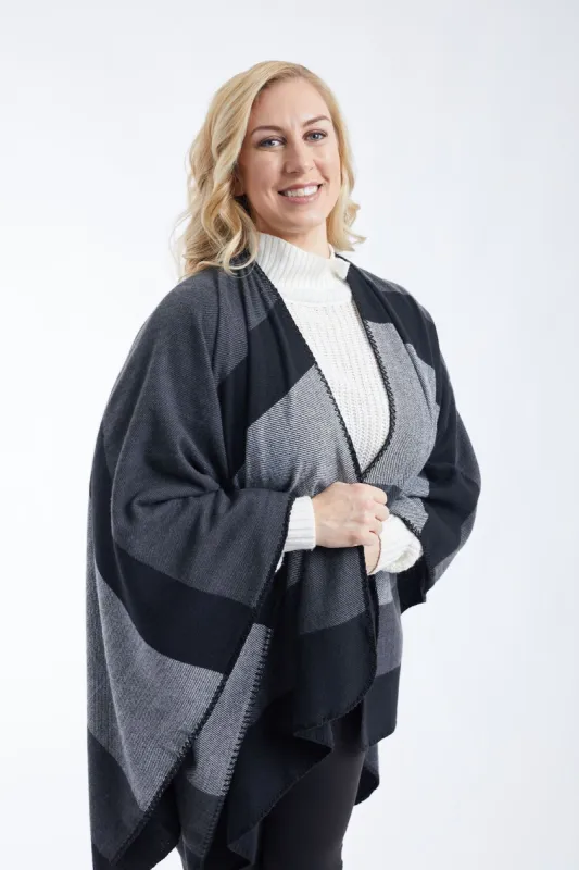 Monique - Poncho Scarf sold by Just Cozy