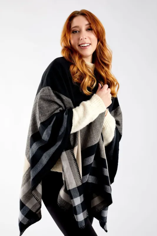 Zola - Poncho Scarf sold by Just Cozy