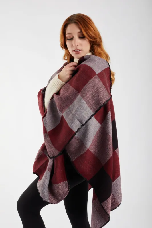 Maya - Poncho Scarf sold by Just Cozy