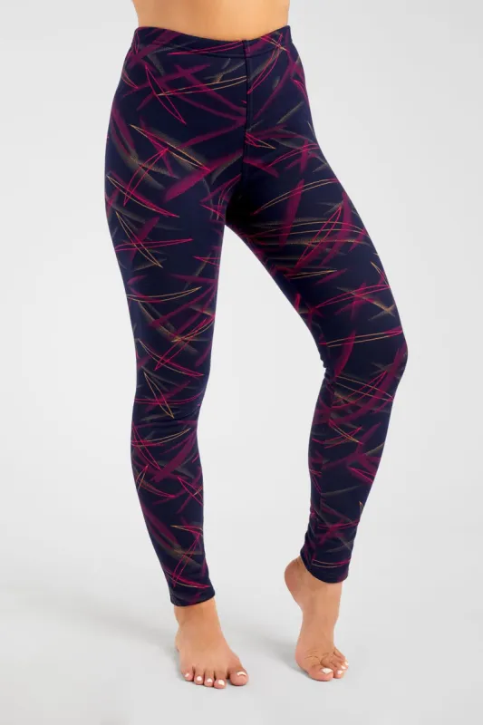 Burgundy Stripes - Cozy Lined sold by Just Cozy