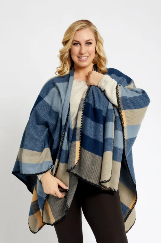 Flo - Poncho Scarf sold by Just Cozy