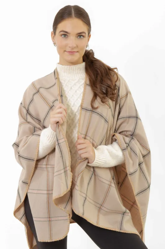 Tansy - Poncho Scarf sold by Just Cozy