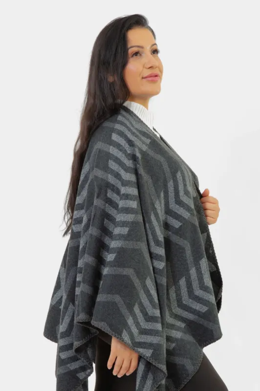 Calla - Poncho Scarf sold by Just Cozy