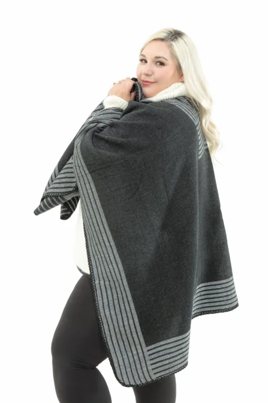 Karen - Poncho Scarf sold by Just Cozy