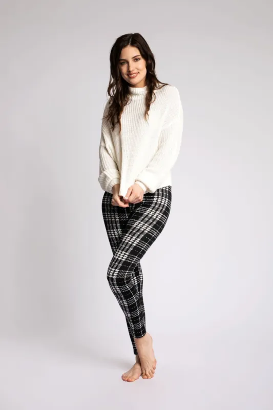 Black Plaid - Cozy Lined sold by Just Cozy