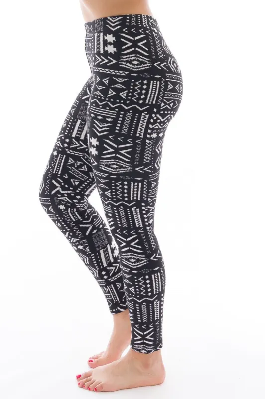 カナダ発祥ブランド Just Cozy MARBLE - COZY LINED Just Cozy - Cozy Lined - 8 Way Stretch Leggings