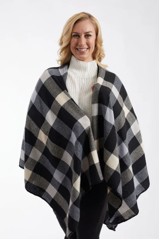 Pia - Poncho Scarf sold by Just Cozy