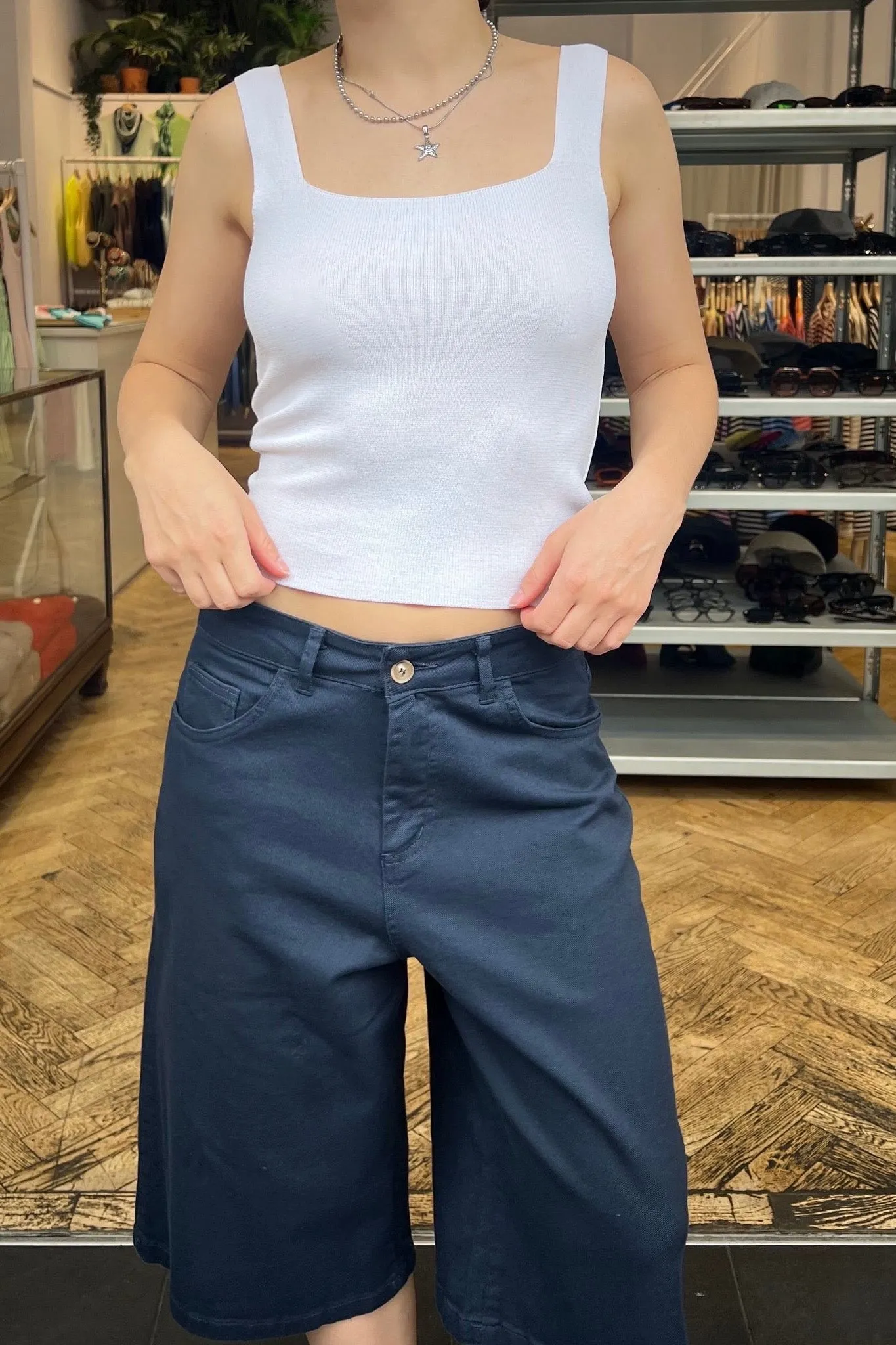 Molly Top -White sold by Ost London