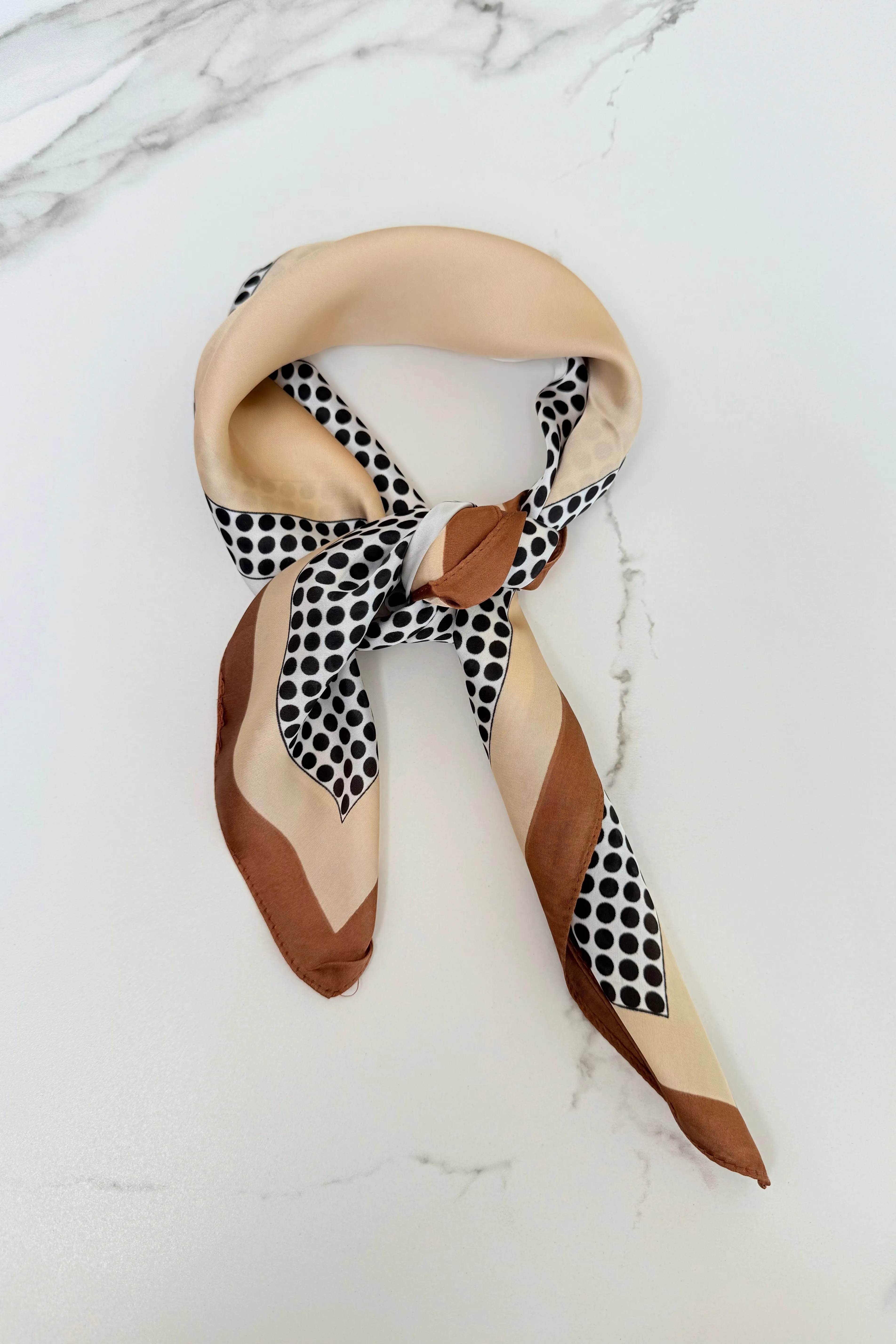 Vilja Scarf -Retro Dot sold by Ost London