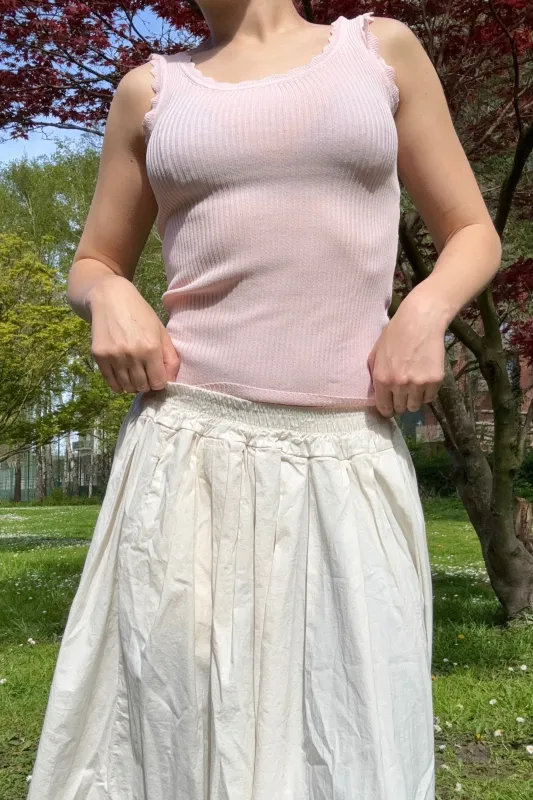 Andrea Tank Top -Rosa made by Ost London