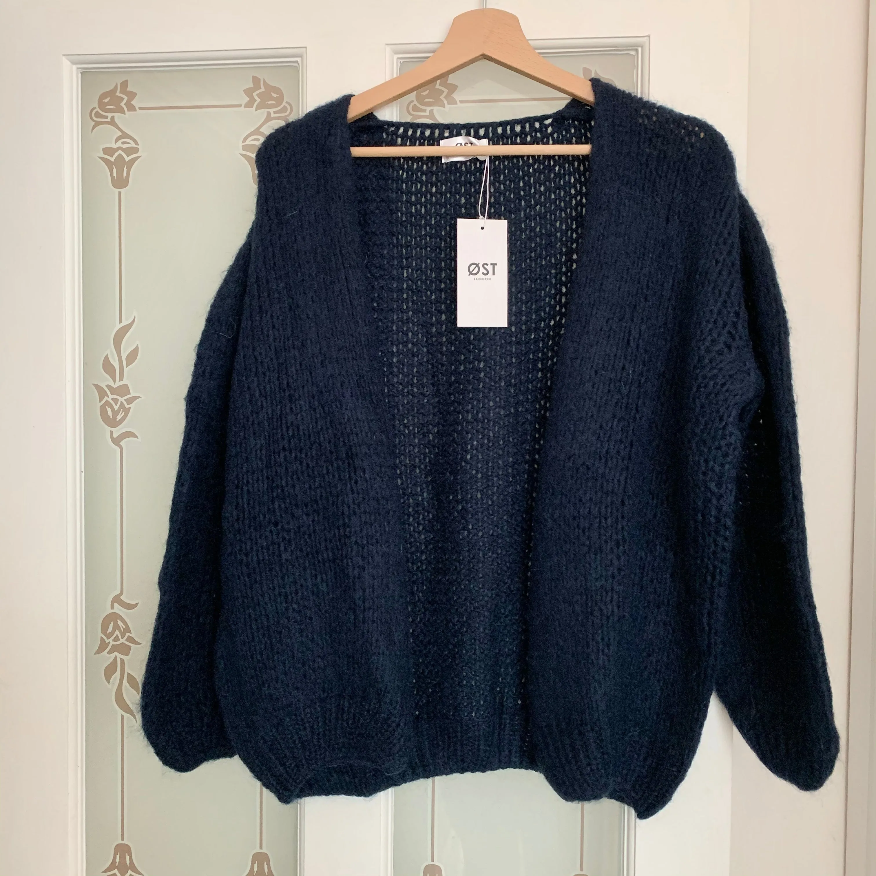 Smila Mohair Cardigan -Navy sold by Ost London product image thumbnail 5