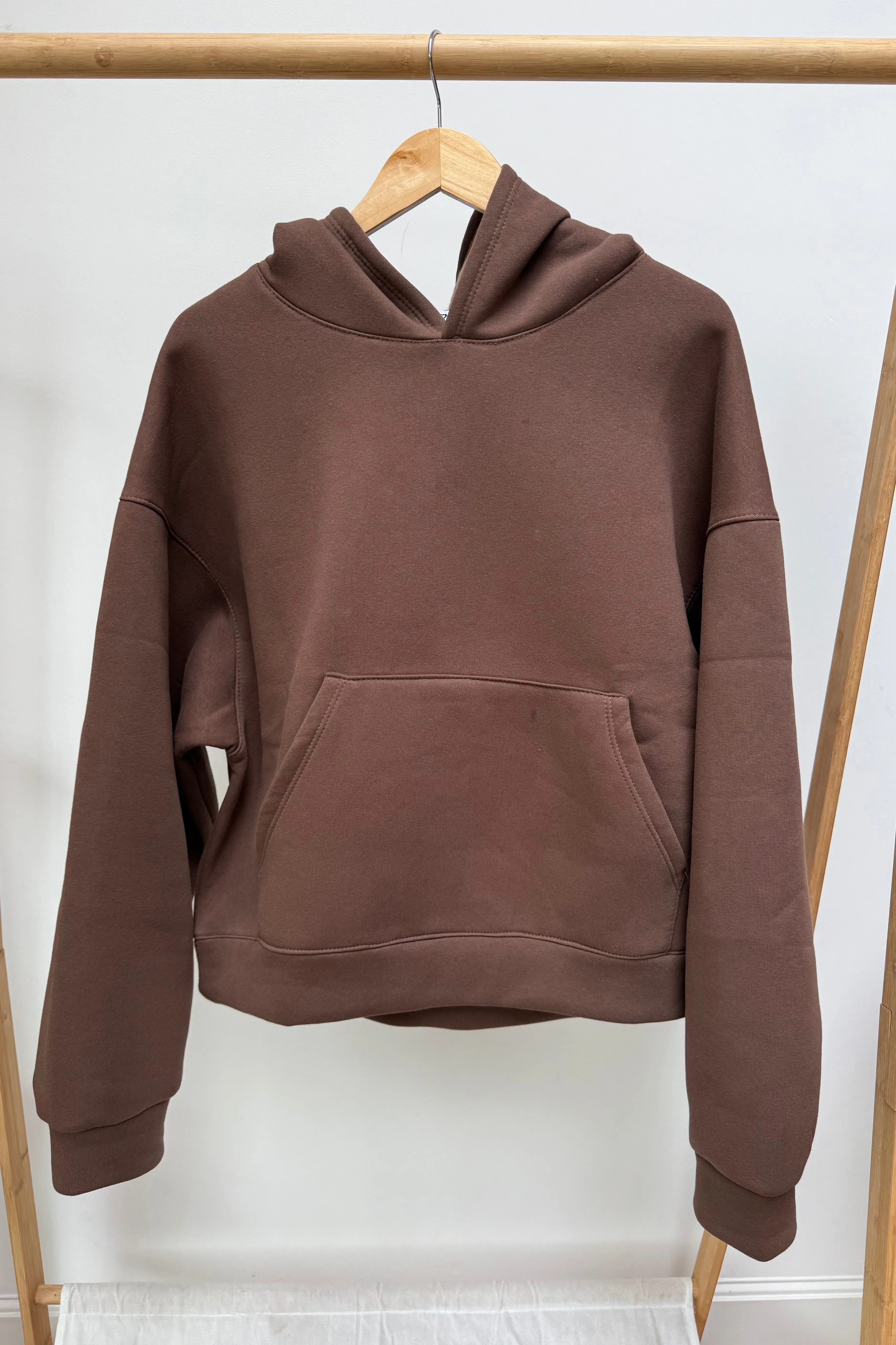 Majken Oversized Hoodie -Brown sold by Ost London