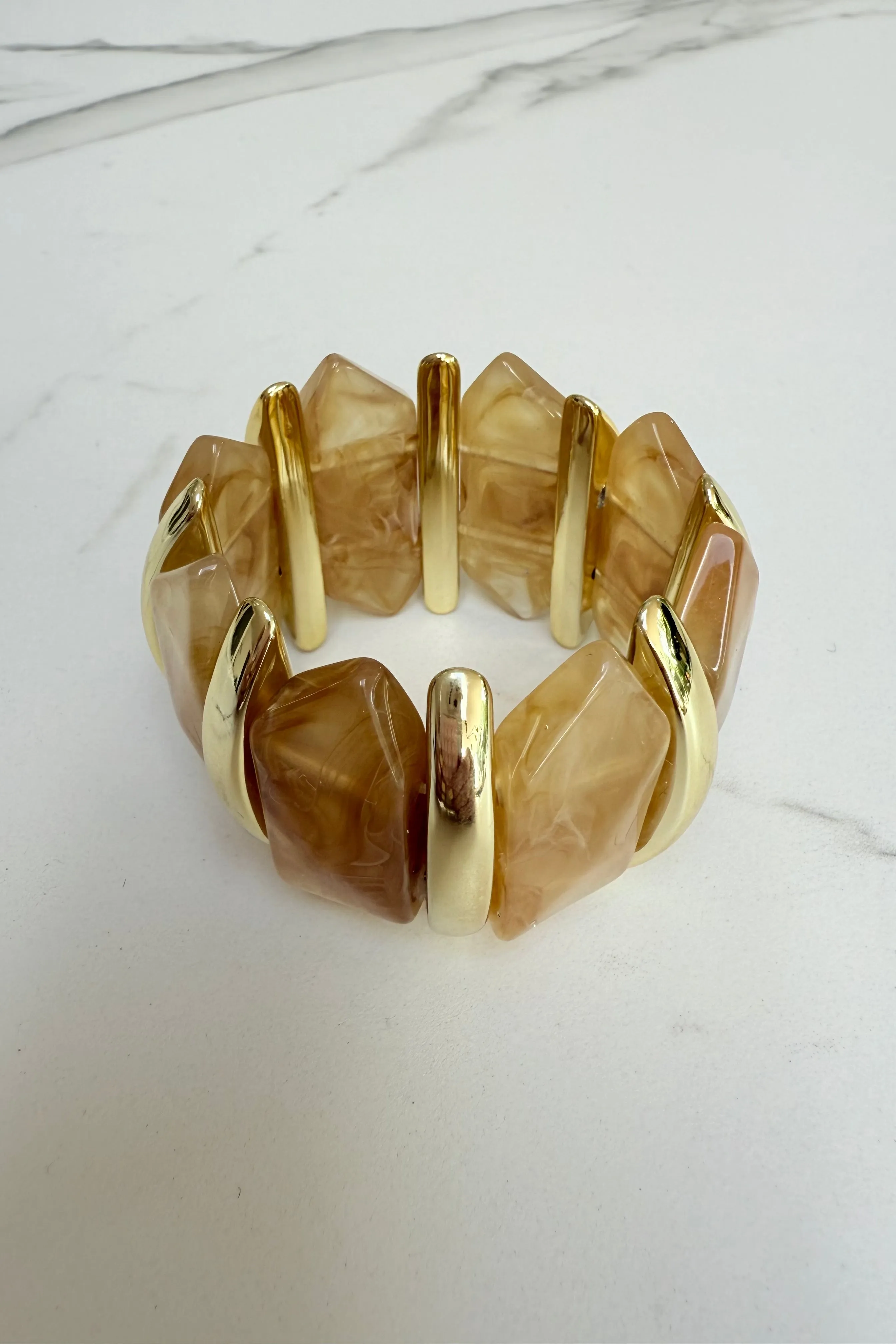 Amber Gold Bangle sold by Ost London product image thumbnail 2