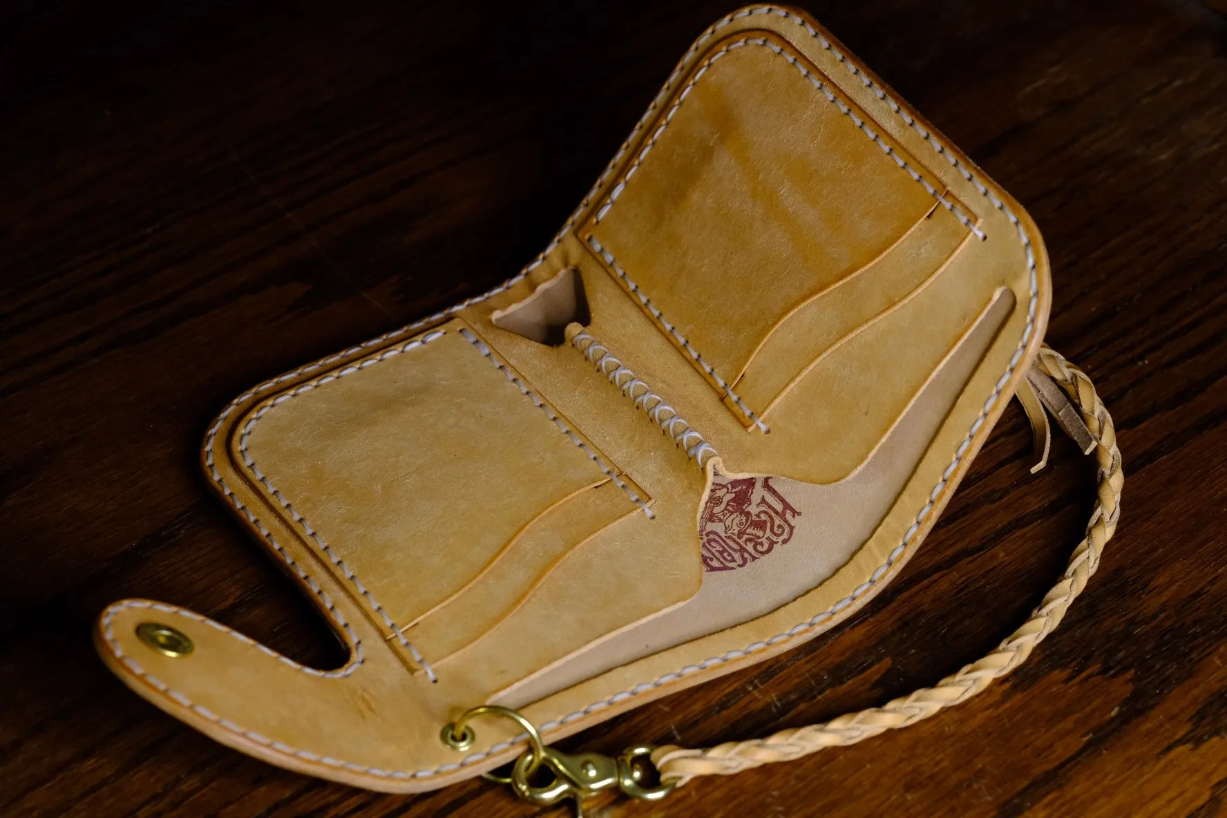 Blue Ridge Billfold Wallet (Shell Cordovan) sold by Harker Leatherworks product image thumbnail 2