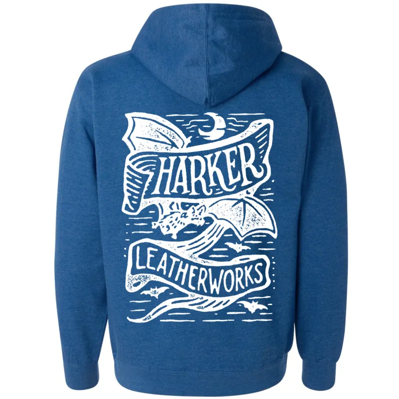 "Camazotz" Midweight Hoodie made by Harker Leatherworks