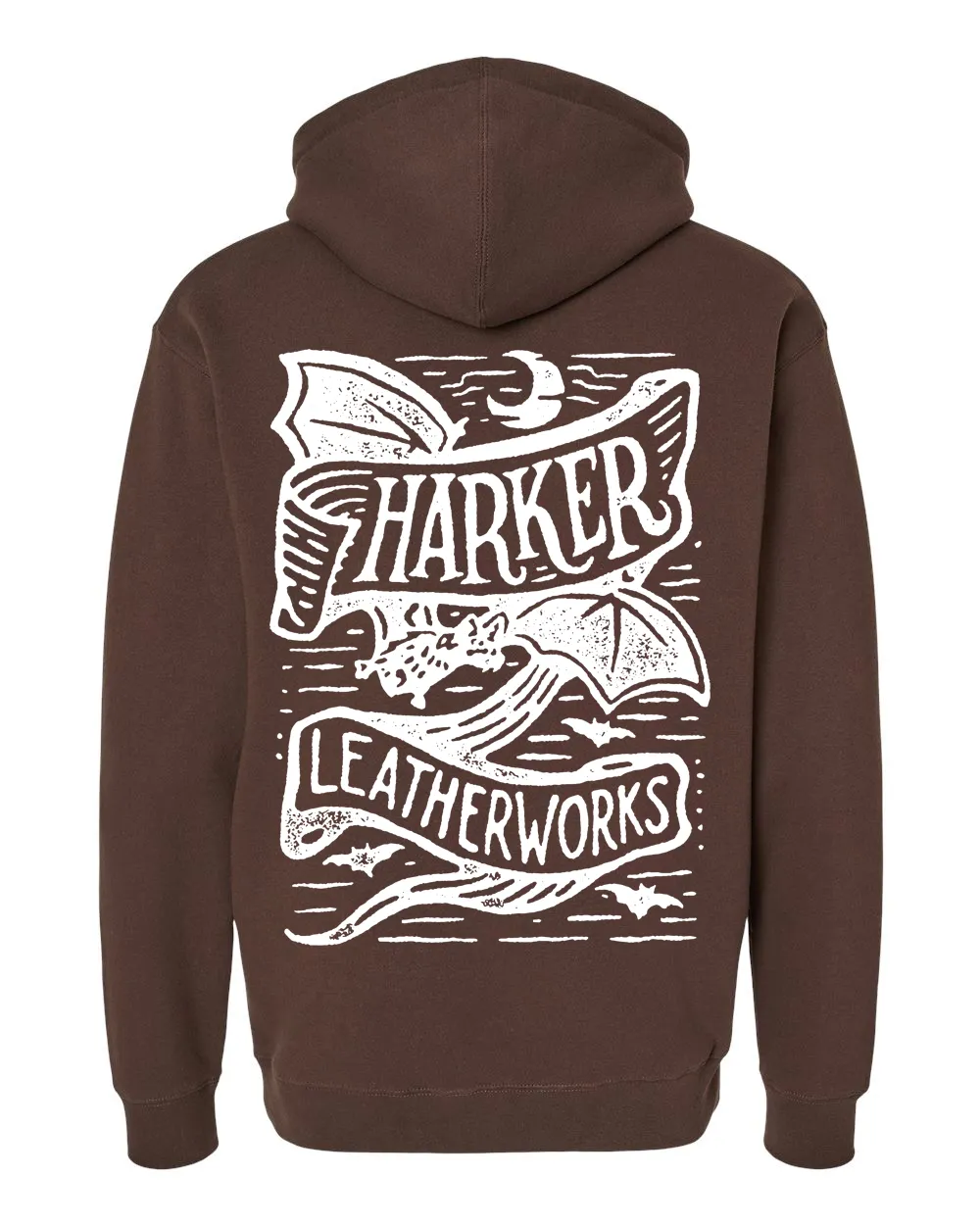 "Camazotz" Midweight Hoodie sold by Harker Leatherworks product image thumbnail 4