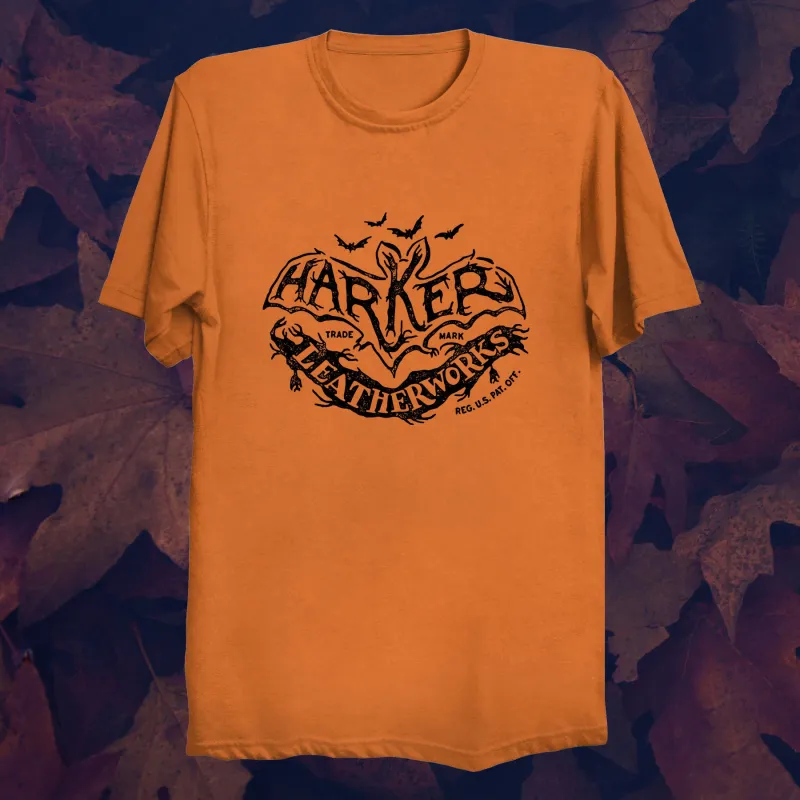 "Release the Bats!" Tee made by Harker Leatherworks