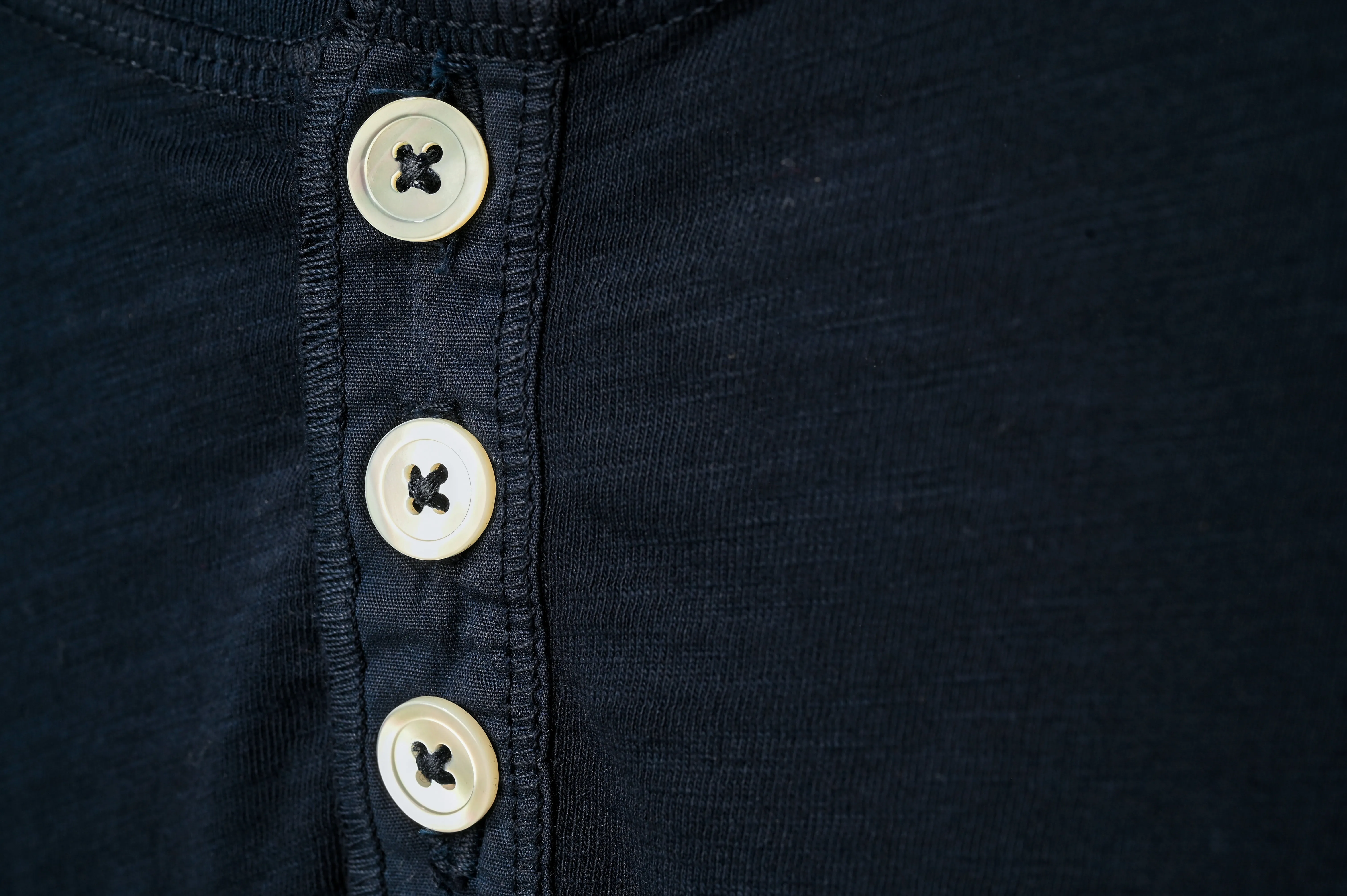 Lightweight Slub Cotton Henley – Standard Fit sold by Bills Khakis product image thumbnail 2