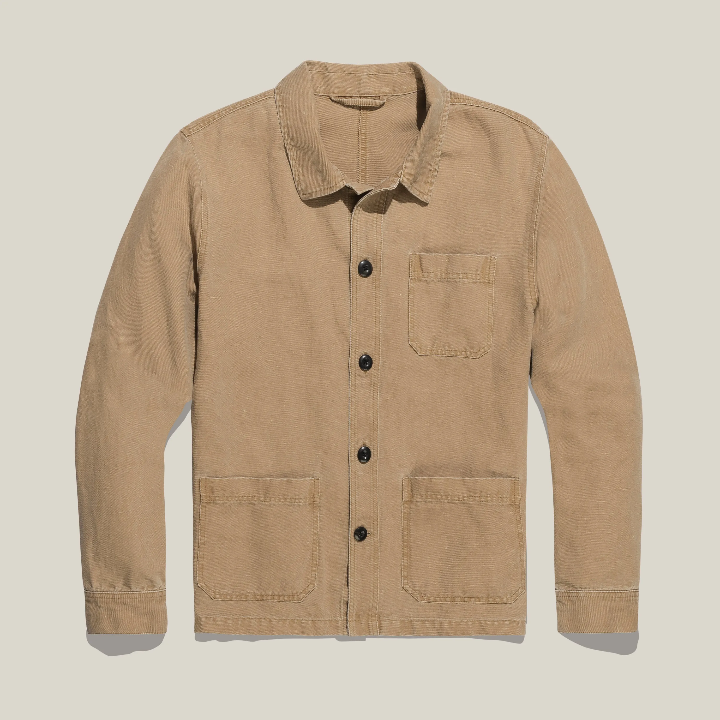 Chore Jacket – Classic Fit – Cotton & Linen sold by Bills Khakis
