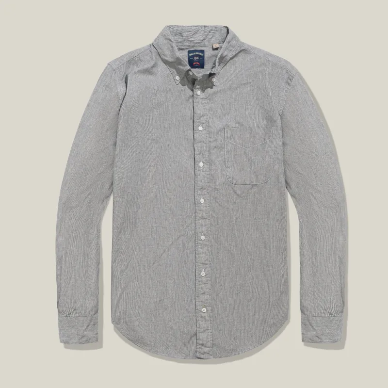 Ticking Stripe Shirt  – Standard Fit made by Bills Khakis