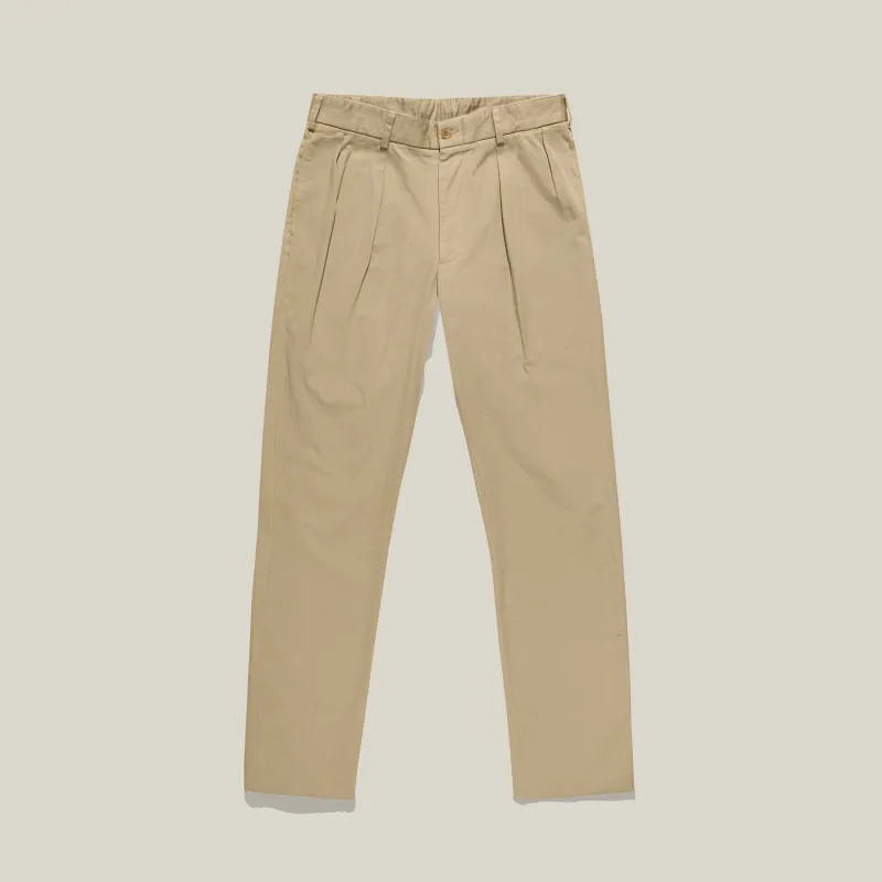Original Twill – Relaxed Fit Pleated – M1P made by Bills Khakis