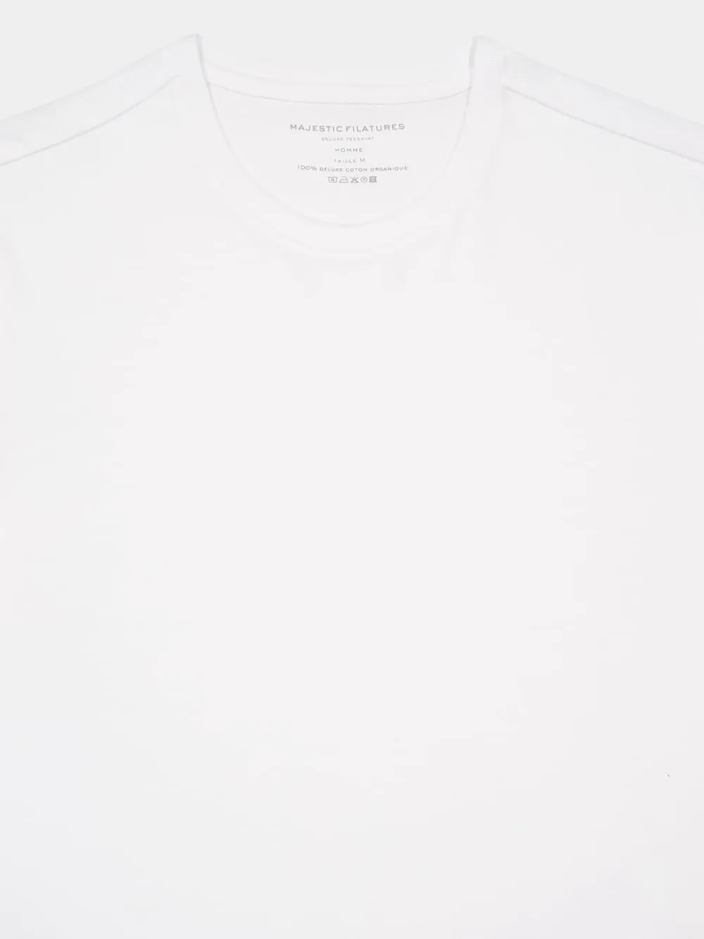 White Julien Organic Cotton T-Shirt sold by Fashion Clinic product image thumbnail 3