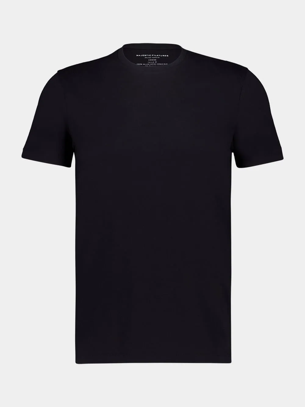 Marine Blue Julien Organic Cotton T-Shirt sold by Fashion Clinic