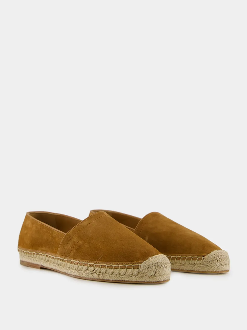 Brown Suede Espadrilles sold by Fashion Clinic product image thumbnail 3