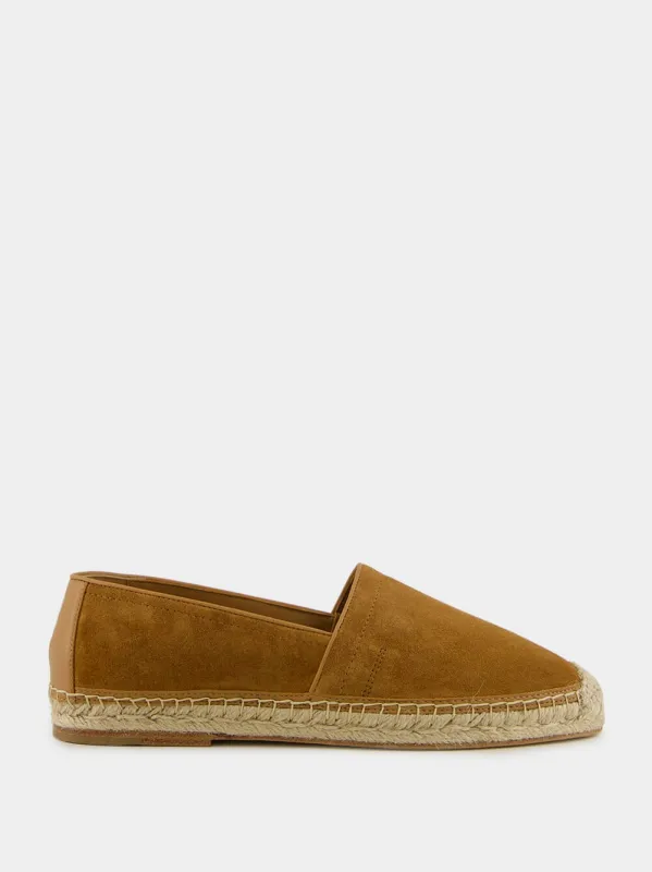 Brown Suede Espadrilles sold by Fashion Clinic