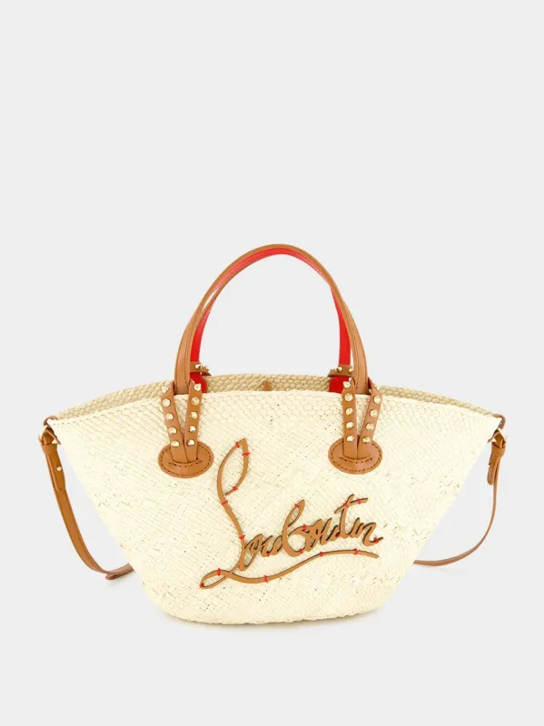 Cabata Mini Basket Bag Natural Raffia sold by Fashion Clinic