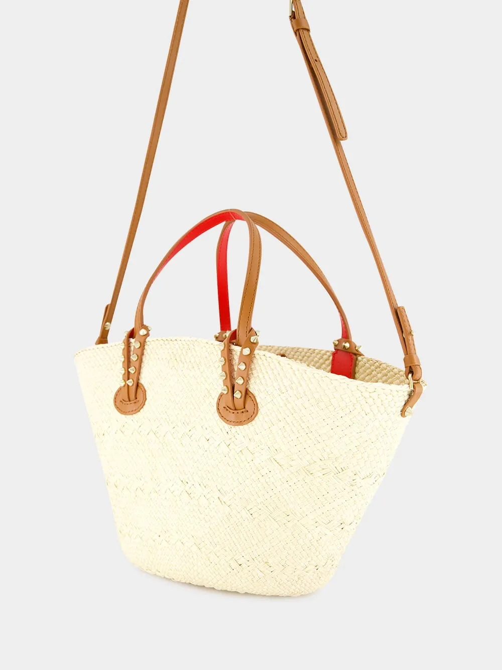 Cabata Mini Basket Bag Natural Raffia sold by Fashion Clinic product image thumbnail 5