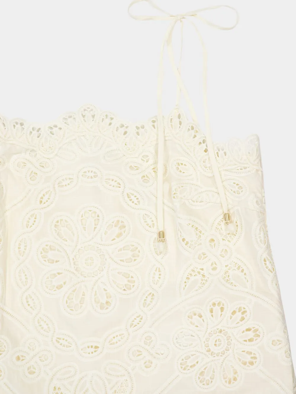 Ivory Rhiannon Embroidered Maxi Dress sold by Fashion Clinic product image thumbnail 3