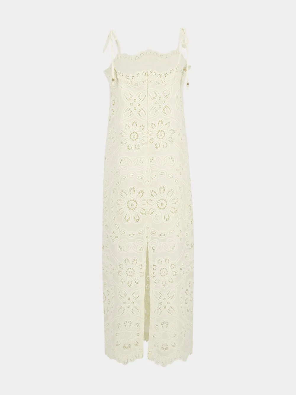 Ivory Rhiannon Embroidered Maxi Dress sold by Fashion Clinic product image thumbnail 2