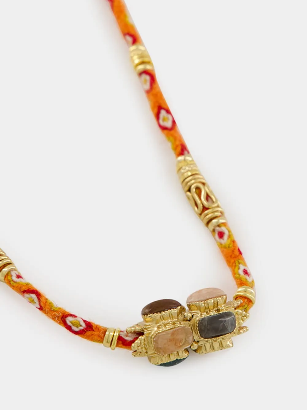 Orange Lima Talisman Necklace sold by Fashion Clinic product image thumbnail 3