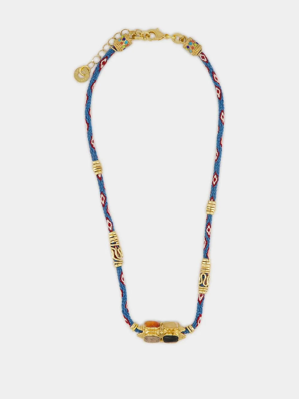 Blue Lima Talisman Necklace sold by Fashion Clinic