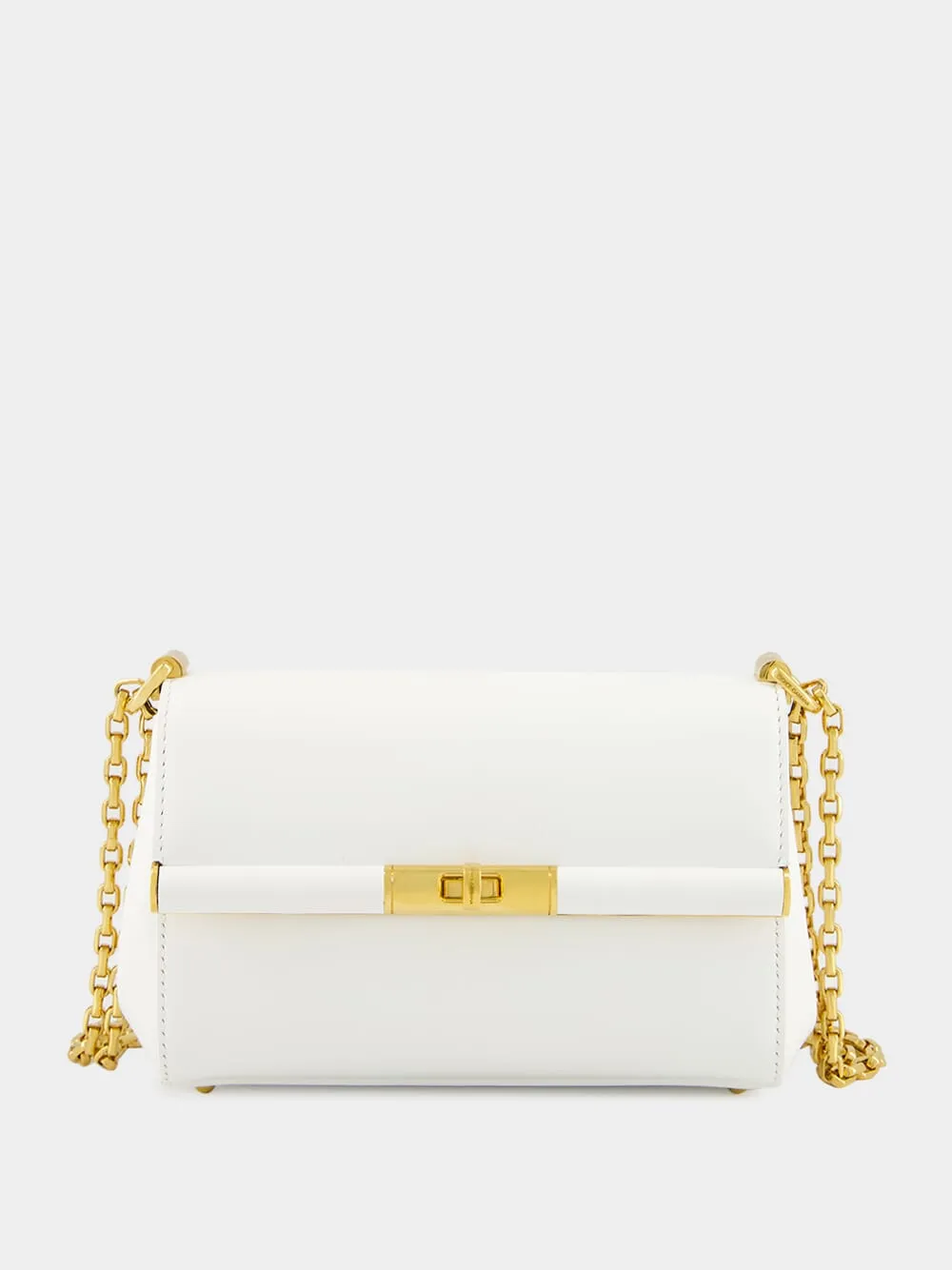 White Marlene Shoulder Bag sold by Fashion Clinic