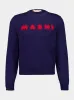 Blue Cotton Sweater sold by Fashion Clinic
